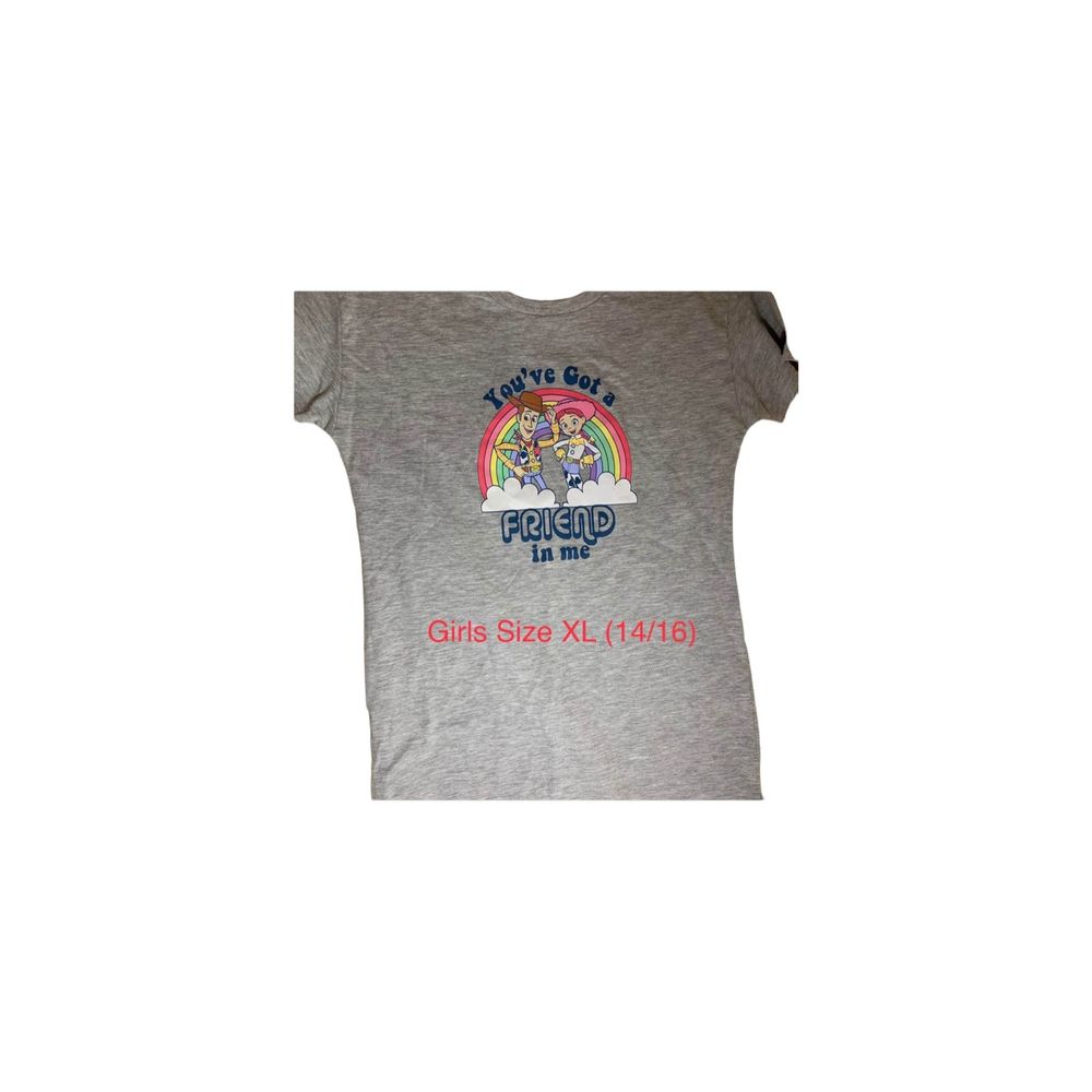 Disney Toy Story You’ve Got A Friend In Me Oversized T-Shirt Girls’ Size XL 14-1